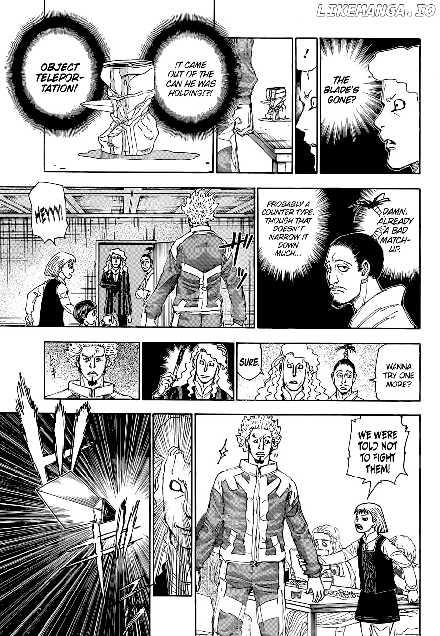Hunter x Hunter, Chapter 399 image 08